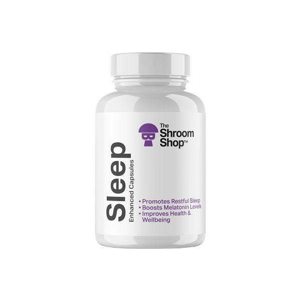 The Shroom Shop Enhanced Sleep 67500mg Capsules - 90 Caps CBD Products The Shroom Shop 