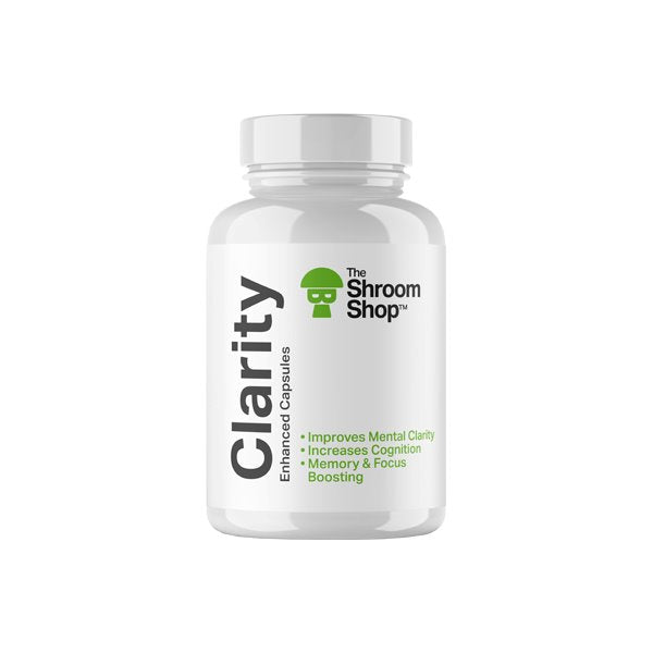 The Shroom Shop Enhanced Clarity 67500mg Capsules - 90 Caps CBD Products The Shroom Shop 