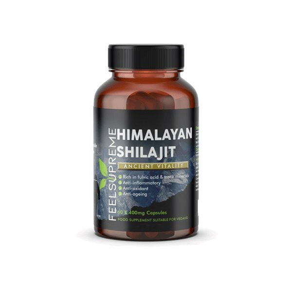 Feel Supreme 24000mg Himalayan Shilajit Capsules - 60 Caps Nootropics & Supplements Feel Supreme 