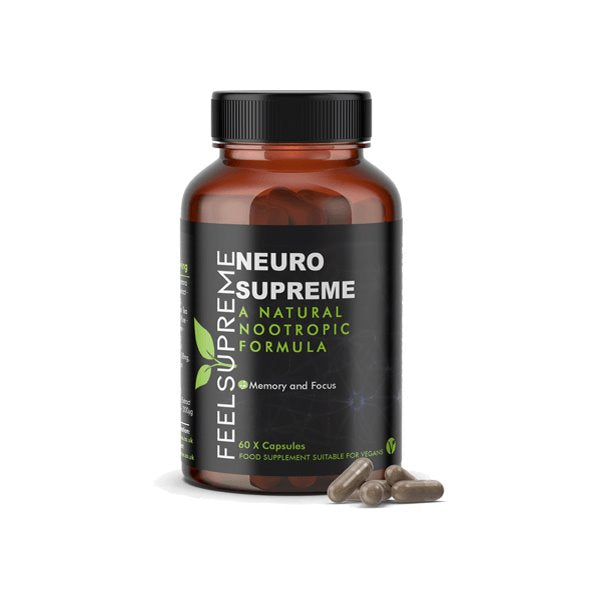 Feel Supreme Neuro Supreme Nootropic Capsules - 60 Caps CBD Products Feel Supreme 