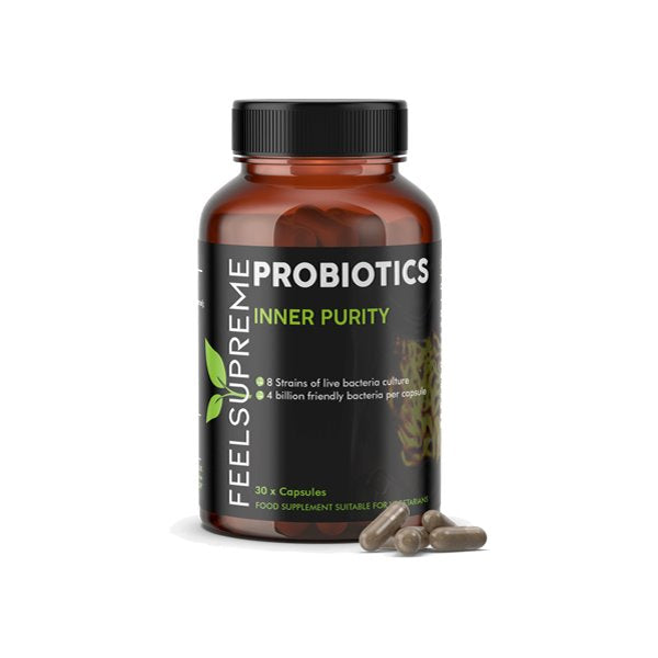 Feel Supreme Probiotics Inner Purity Capsules - 30 Caps CBD Products Feel Supreme 