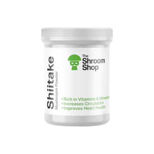 The Shroom Shop Shiitake Mushroom 90000mg Powder Nootropics & Supplements The Shroom Shop 