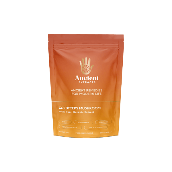 Ancient Extracts Organic Cordyceps Powder - 60g.